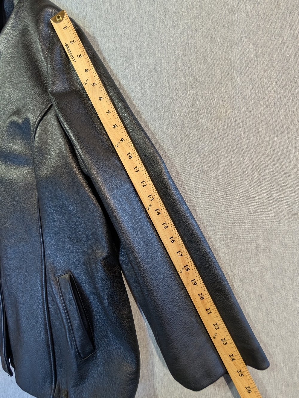 Danier Genuine Leather Coat Women's 3XL Black - Picture 7 of 16
